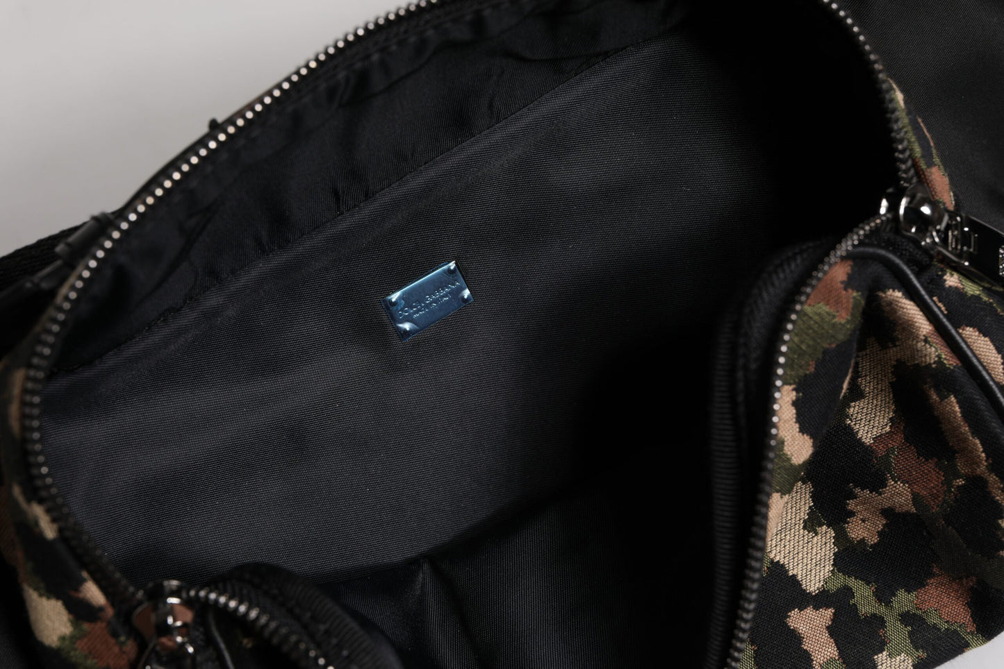 Dolce & Gabbana Multicolor Leopard DG logo Riem Waist Fanny Pack Tas