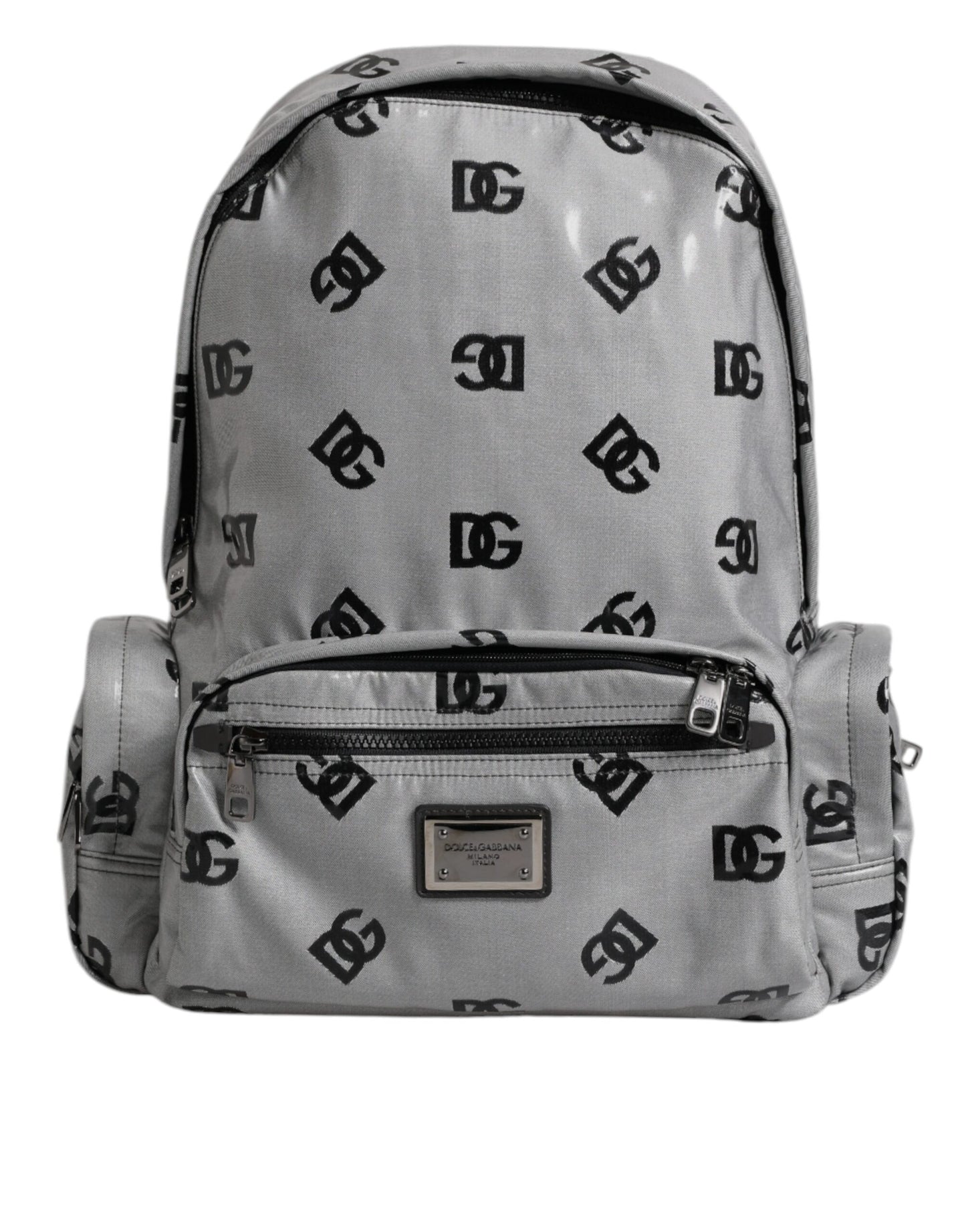 Dolce & Gabbana grijs-zwarte rugzak