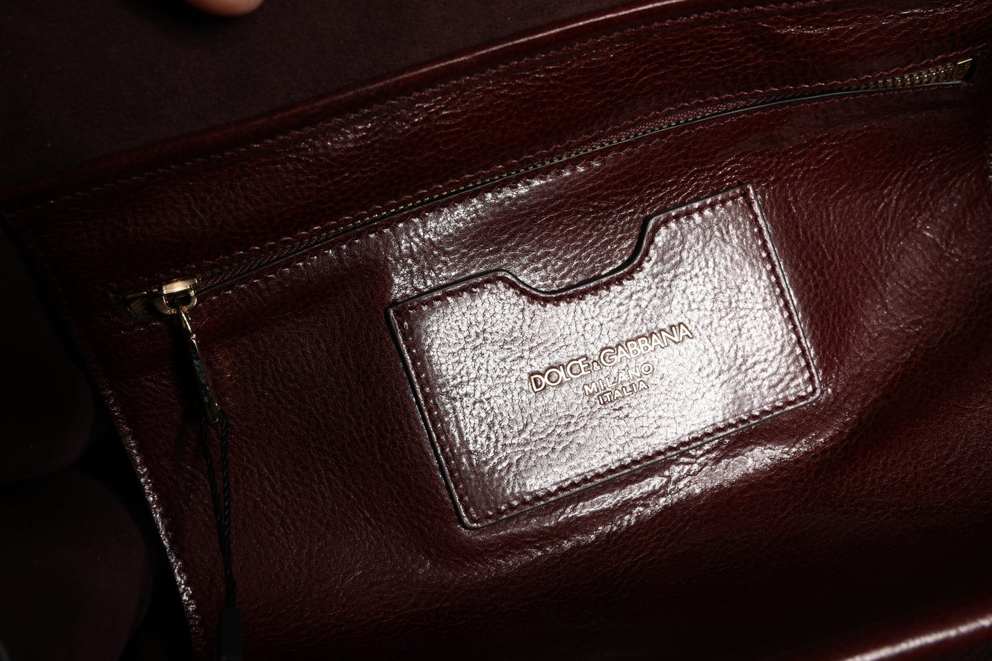 Dolce & Gabbana leren totebag met bruine luipaardprint en schouderriem