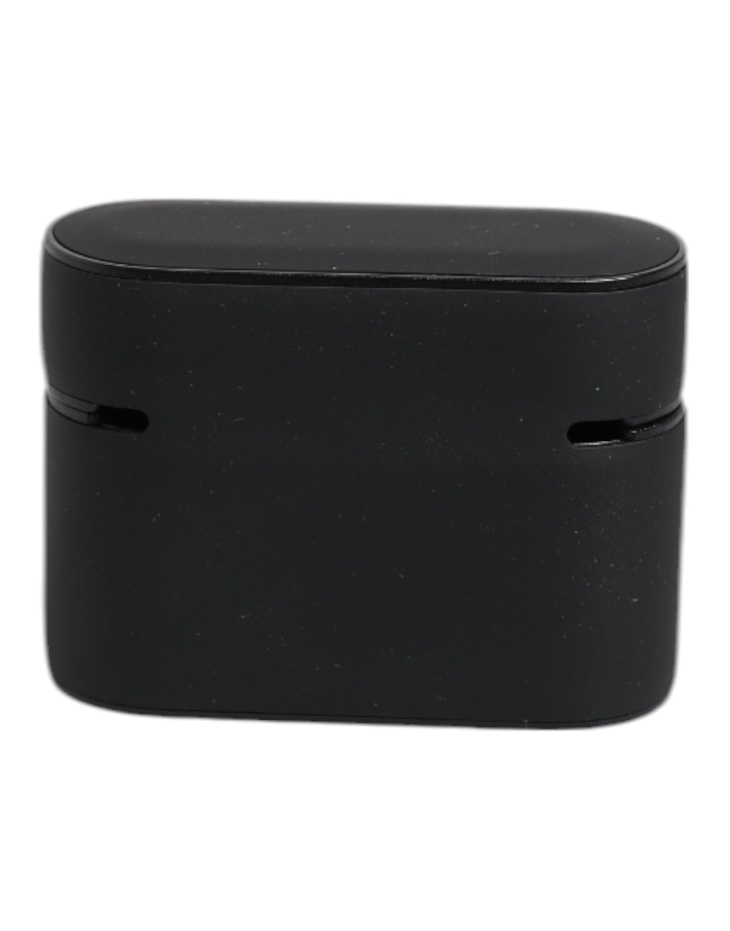 Dolce & Gabbana AirPods-etui van zwart-oranje siliconen met reliëflogo