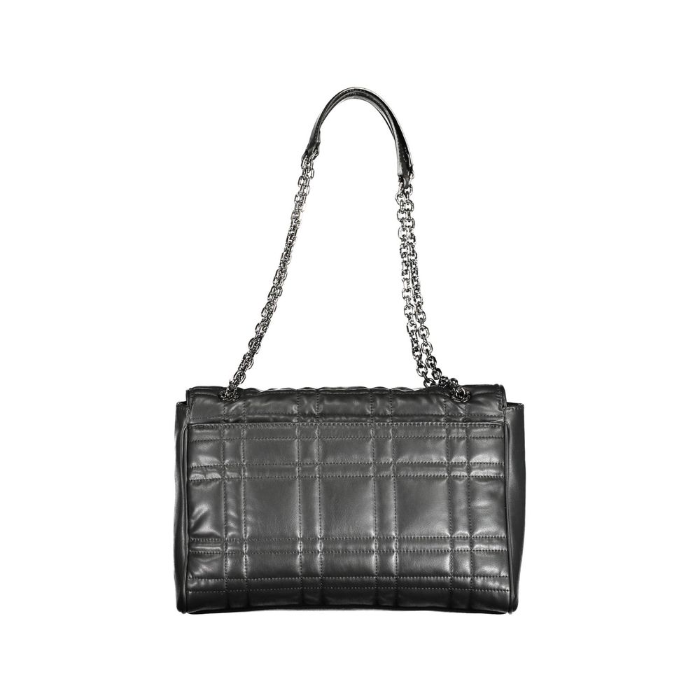Calvin Klein Black Polyester Women Handbag - MARANOS