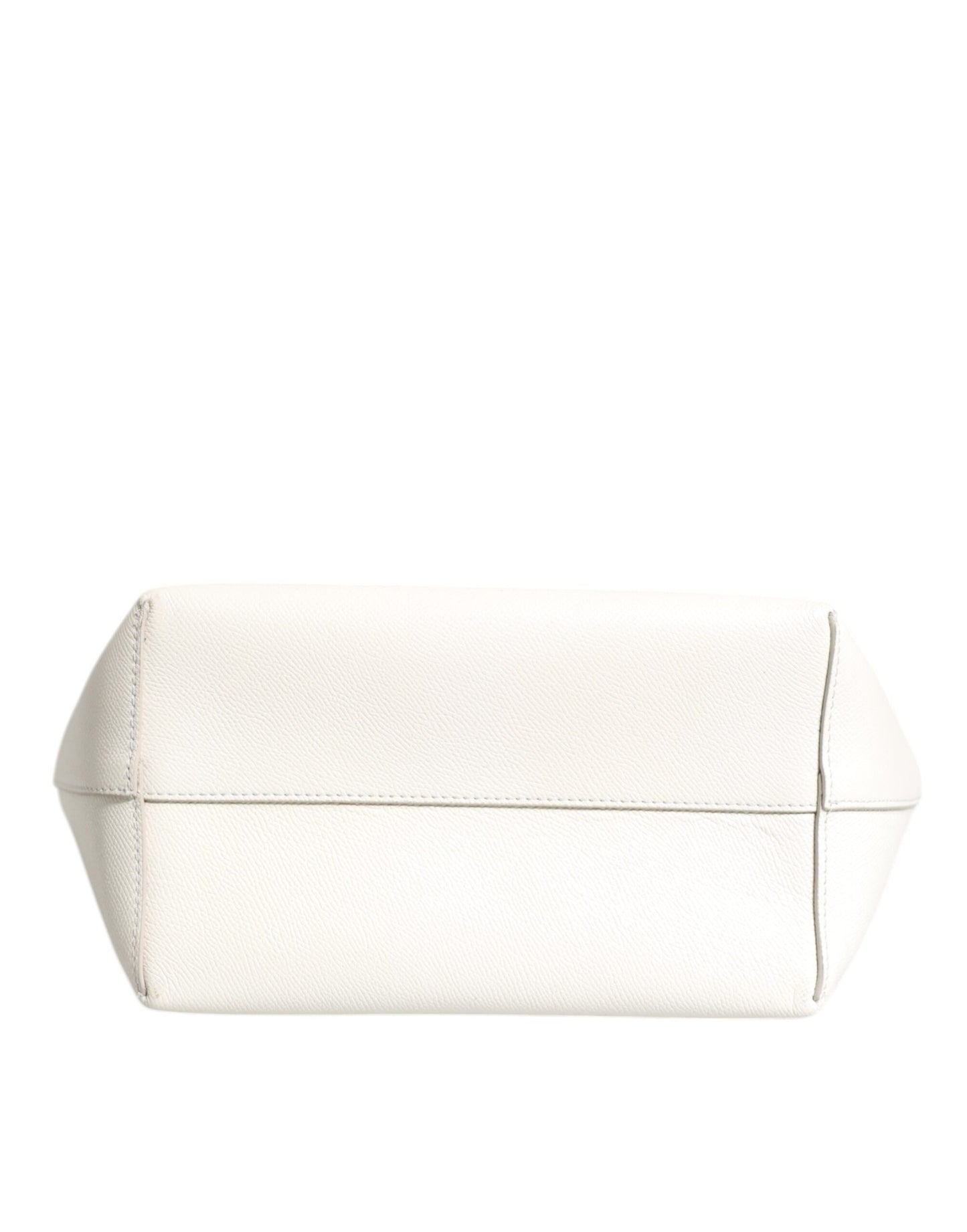 Dolce & Gabbana Wit Leren #DG BEATRICE Top Handle Tote Tas