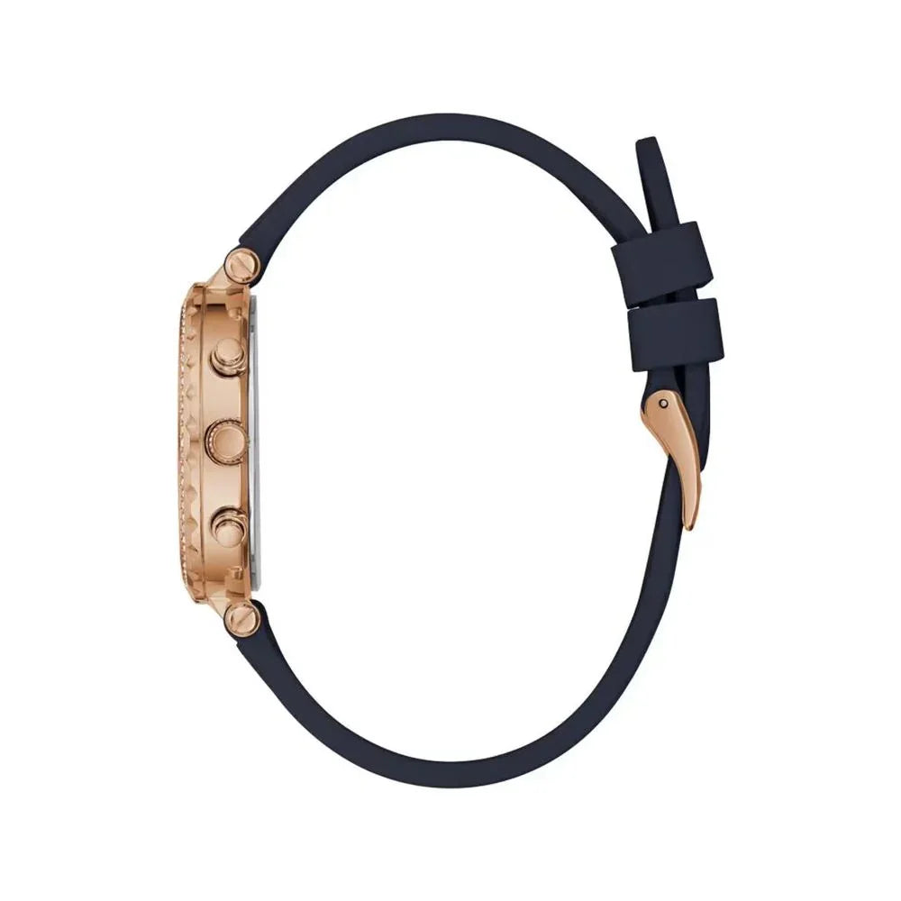 Guess horloge met blauwe siliconen band - MARANOS