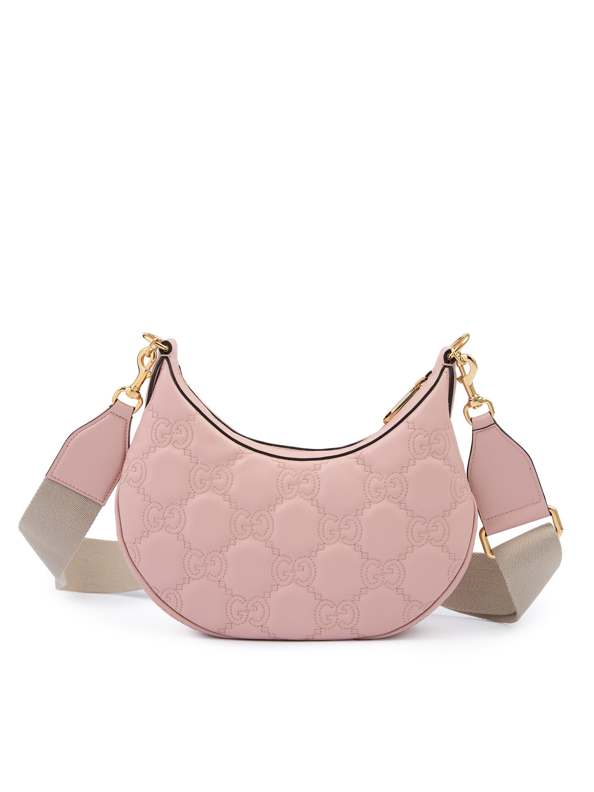 Gucci Light Roze Leren Schoudertas