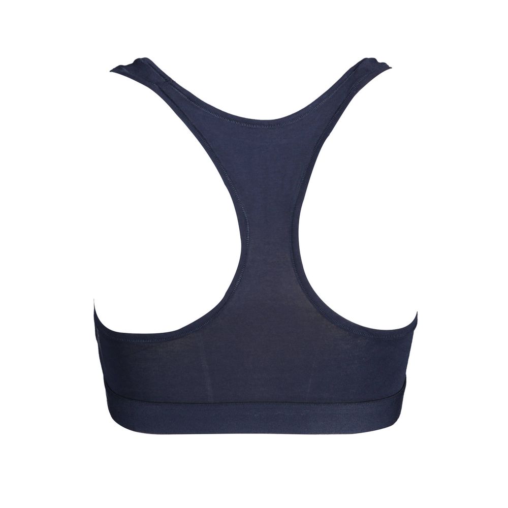 Tommy Hilfiger Blauw Katoen Dames Sports BH Tommy Hilfiger