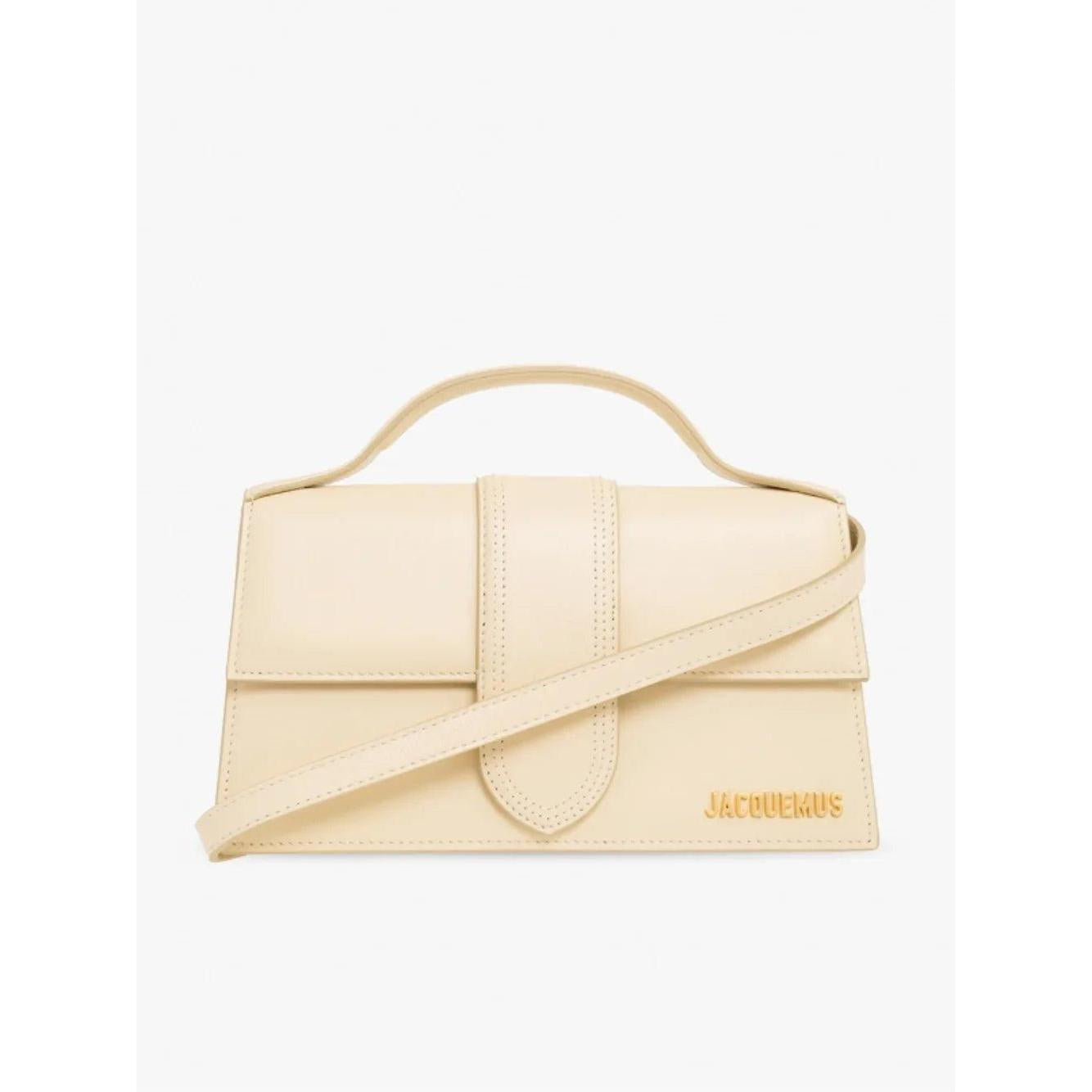 Jacquemus schoudertas in beige leer - MARANOS