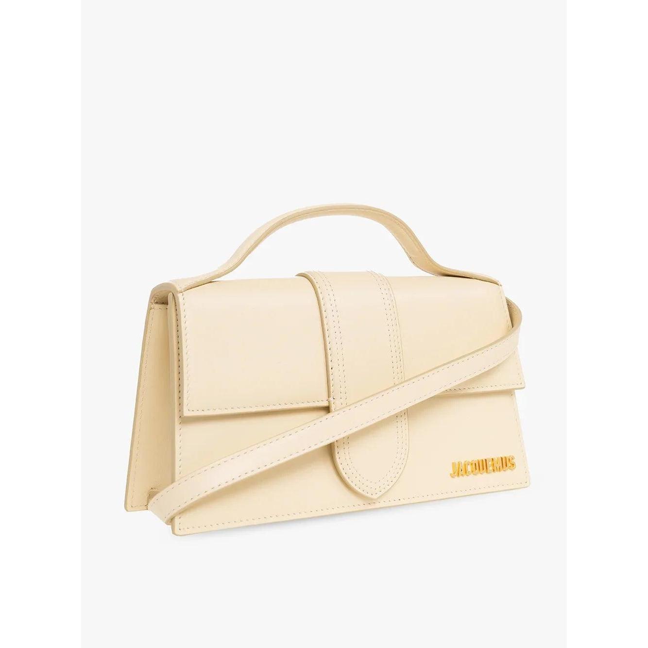 Jacquemus schoudertas in beige leer - MARANOS