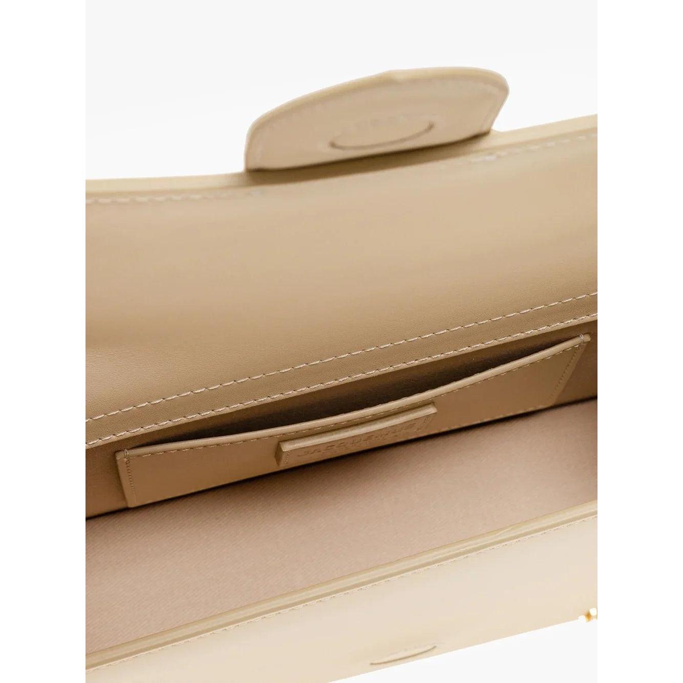 Jacquemus schoudertas in beige leer - MARANOS