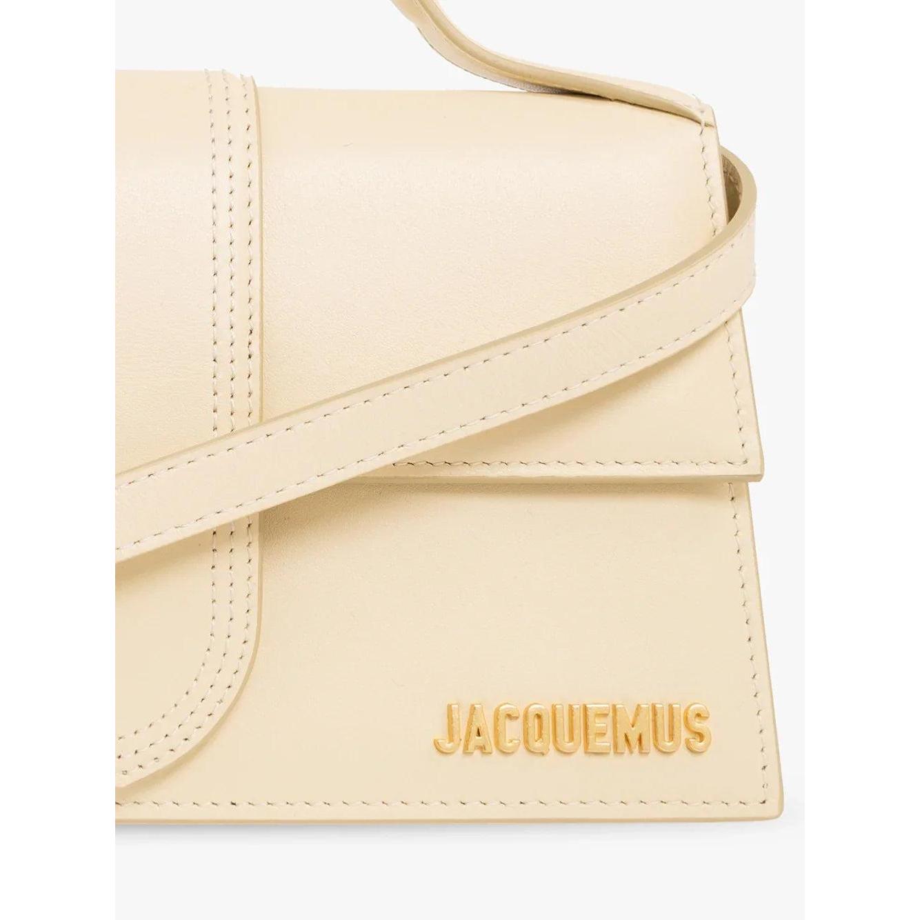Jacquemus schoudertas in beige leer - MARANOS