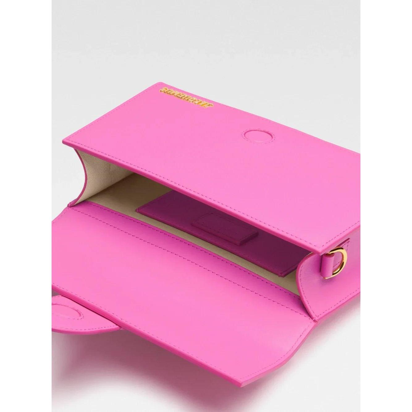 Jacquemus Le Grand Bambino schoudertas in roze leer - MARANOS