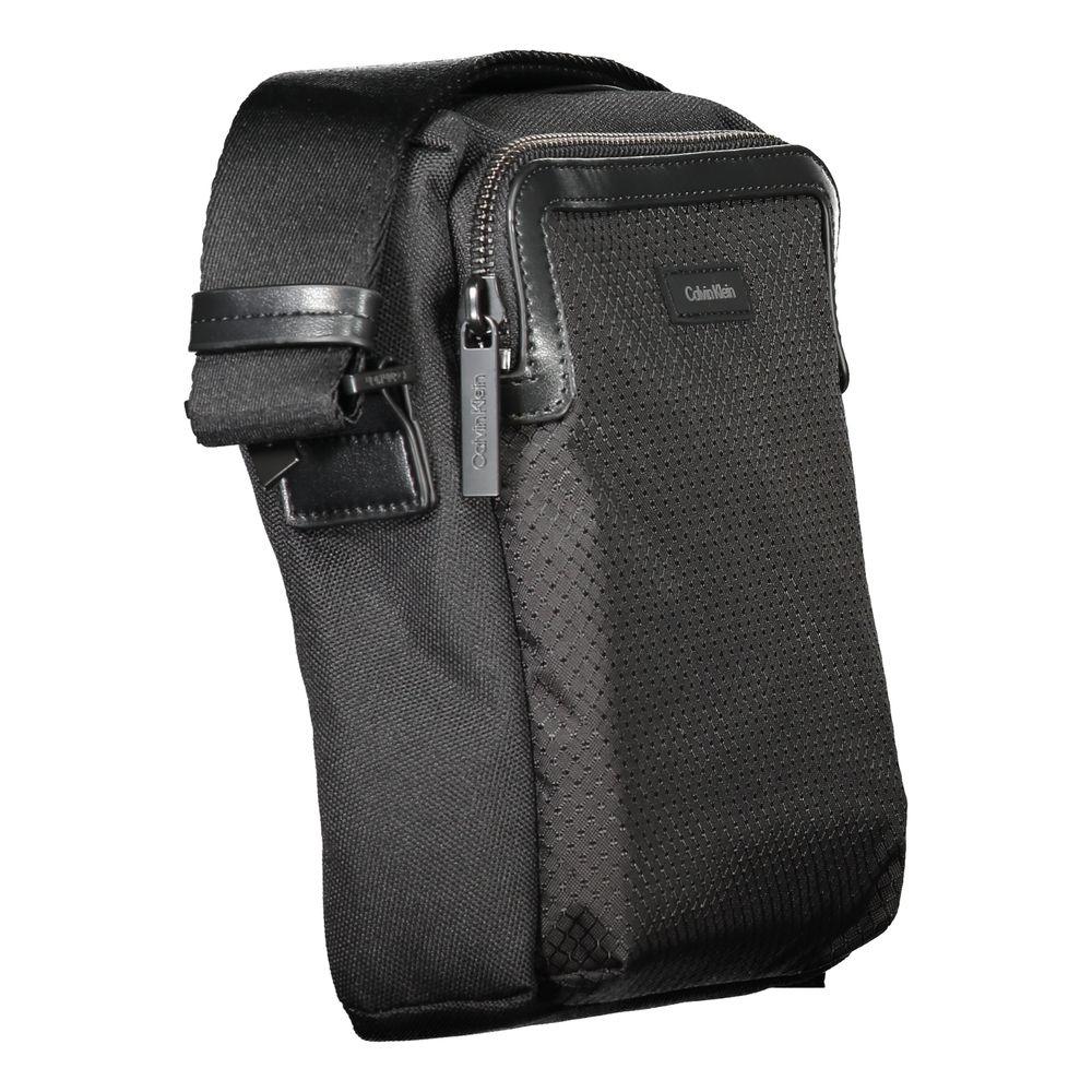 Calvin Klein Zwarte Polyester Heren Schoudertas - MARANOS