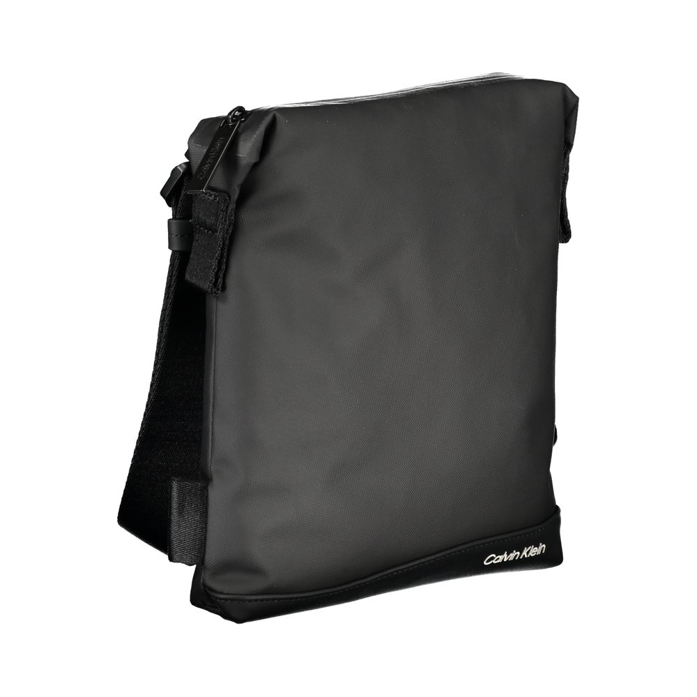 Calvin Klein schoudertas elegant in zwart gerecycled polyester Calvin Klein