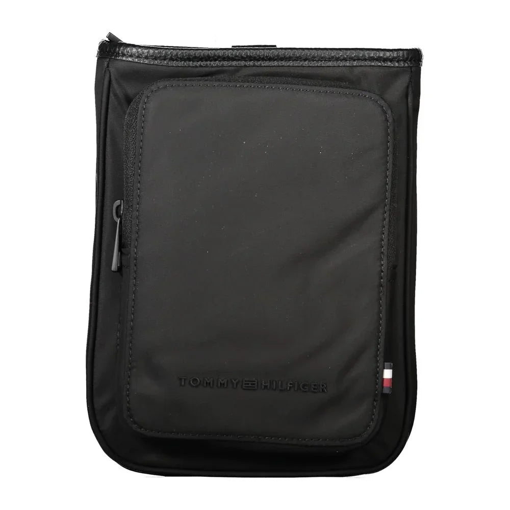 Tommy Hilfiger Zwarte Polyester Heren Schoudertas - MARANOS
