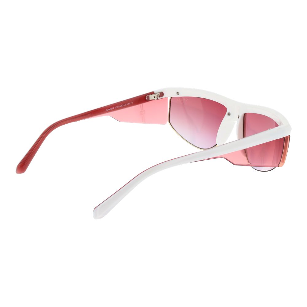 Guess White Men Sunglasses - MARANOS