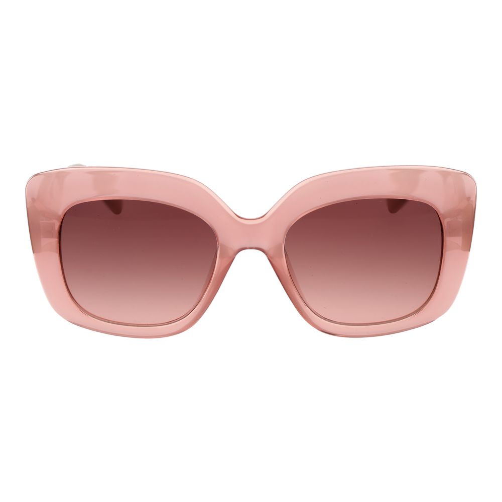Ted Baker – Sonnenbrille aus rosa Acetat