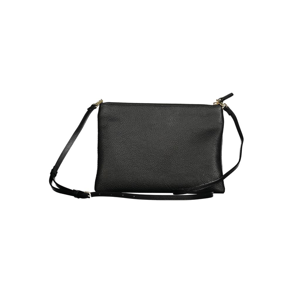 Coccinelle Best crossbody tas in zwart leer Coccinelle