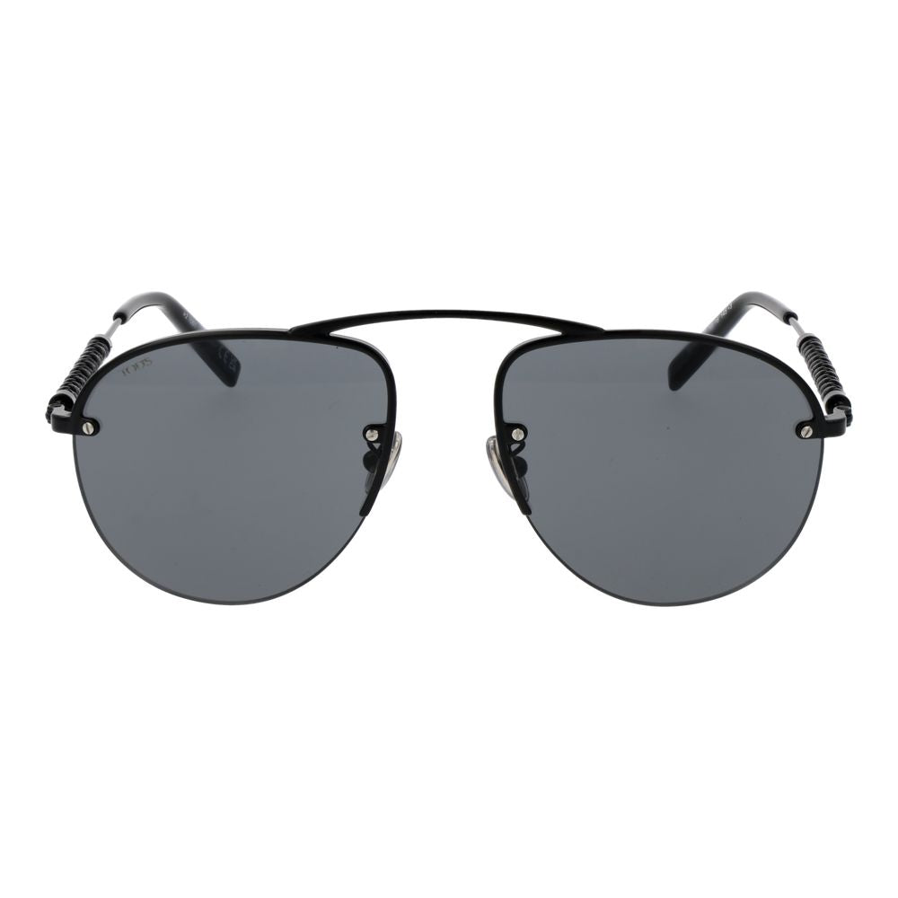 Tod's aviator herenzonnebril in zwart Tod's