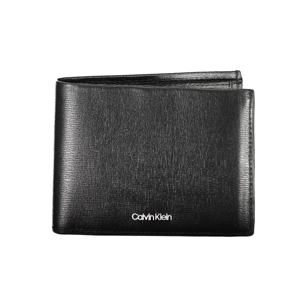 Calvin Klein zwarte leren portemonnee - MARANOS