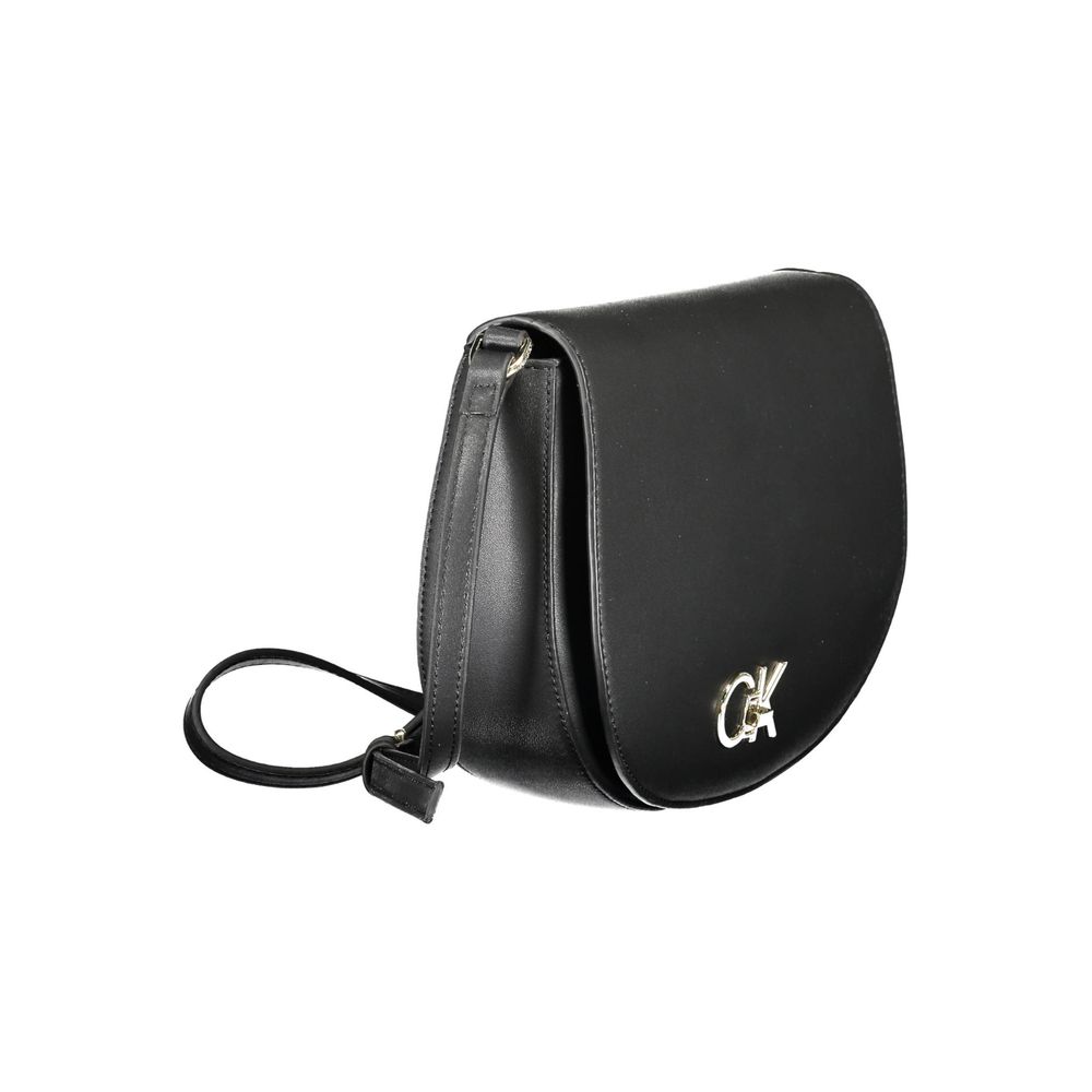 Calvin Klein Black Polyester Handbag - MARANOS