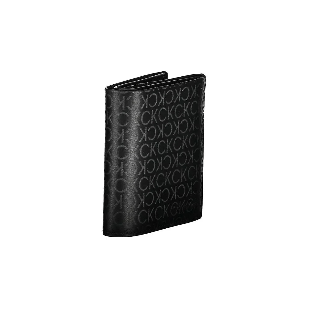 Calvin Klein Black Polyester Wallet - MARANOS