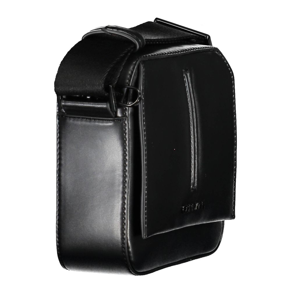 Calvin Klein Black Polyester Shoulder Bag - MARANOS