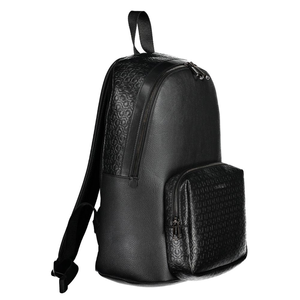 Calvin Klein Black Polyester Backpack - MARANOS
