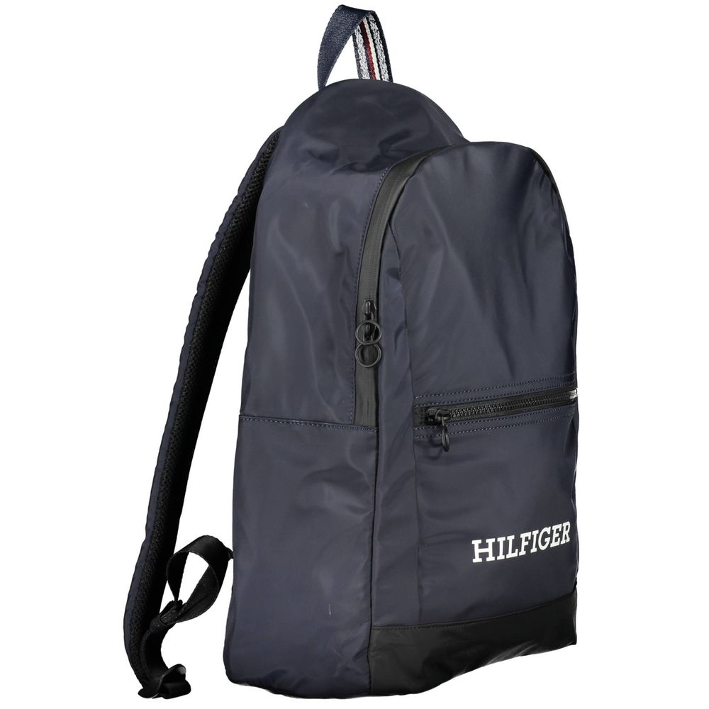Tommy Hilfiger Blue Polyester Backpack - MARANOS
