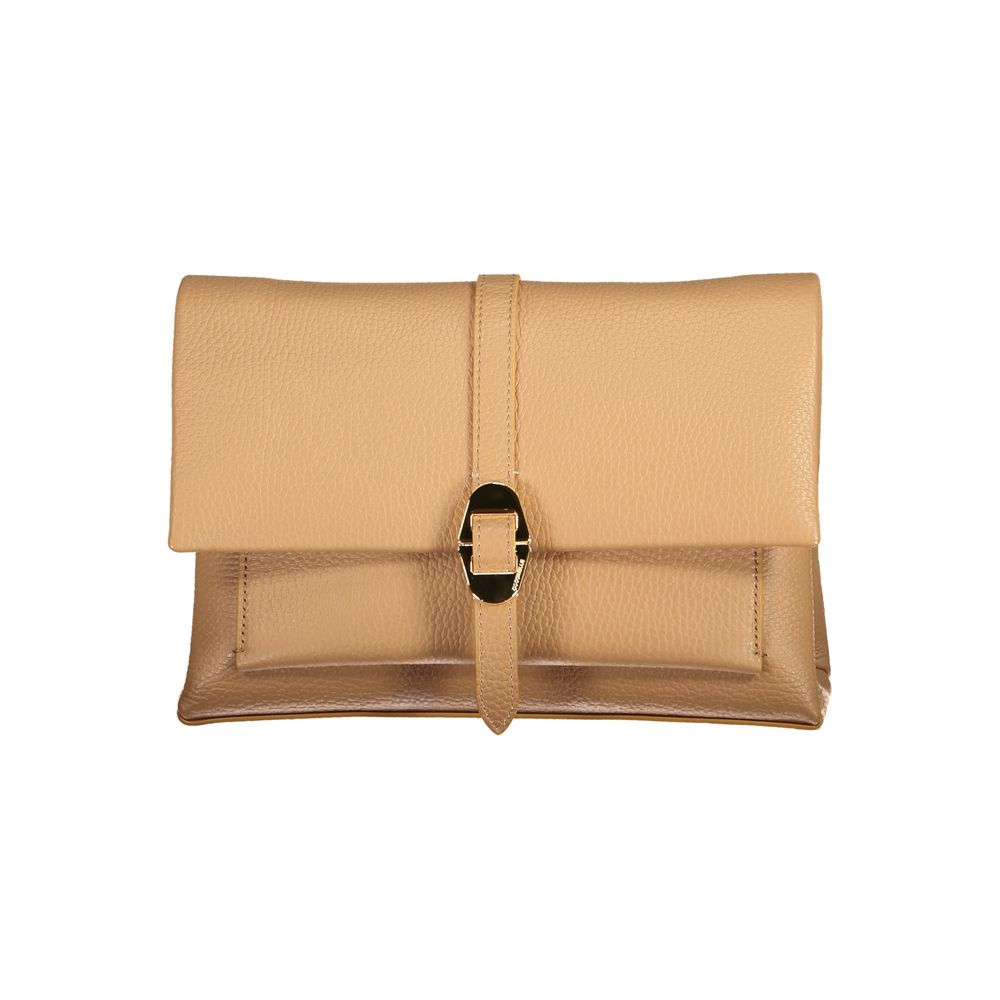 Coccinelle Dorian handtas in bruin leer Coccinelle