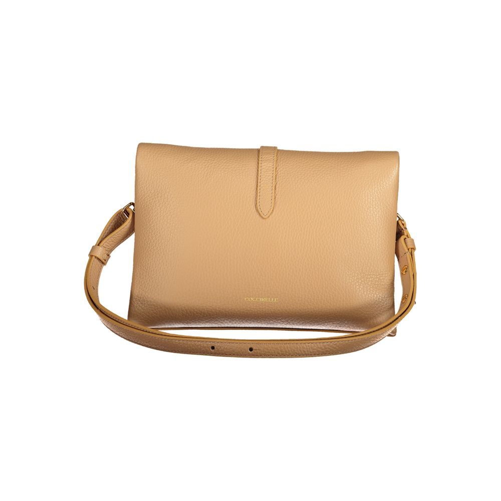 Coccinelle Dorian handtas in bruin leer Coccinelle
