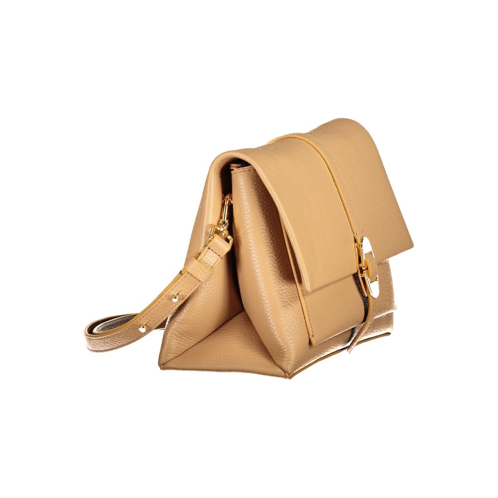 Coccinelle Dorian handtas in bruin leer Coccinelle