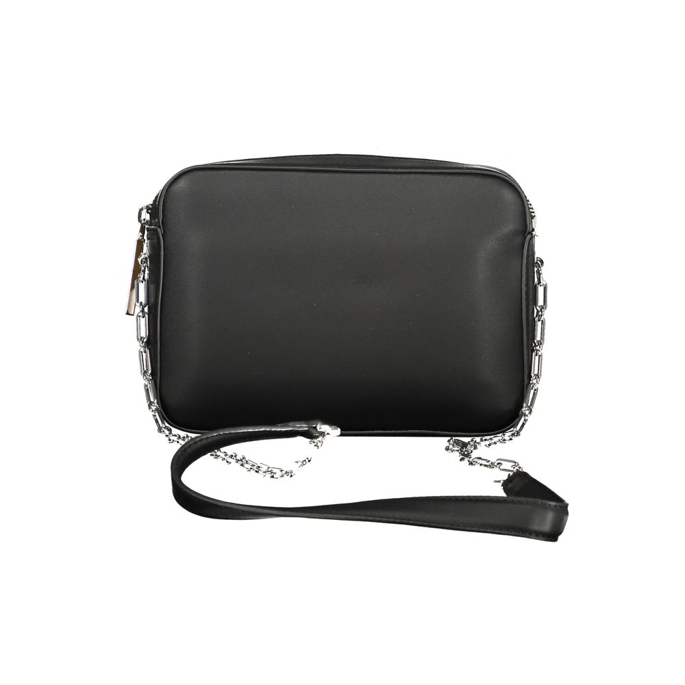 Calvin Klein zwarte polyester schoudertas Calvin Klein