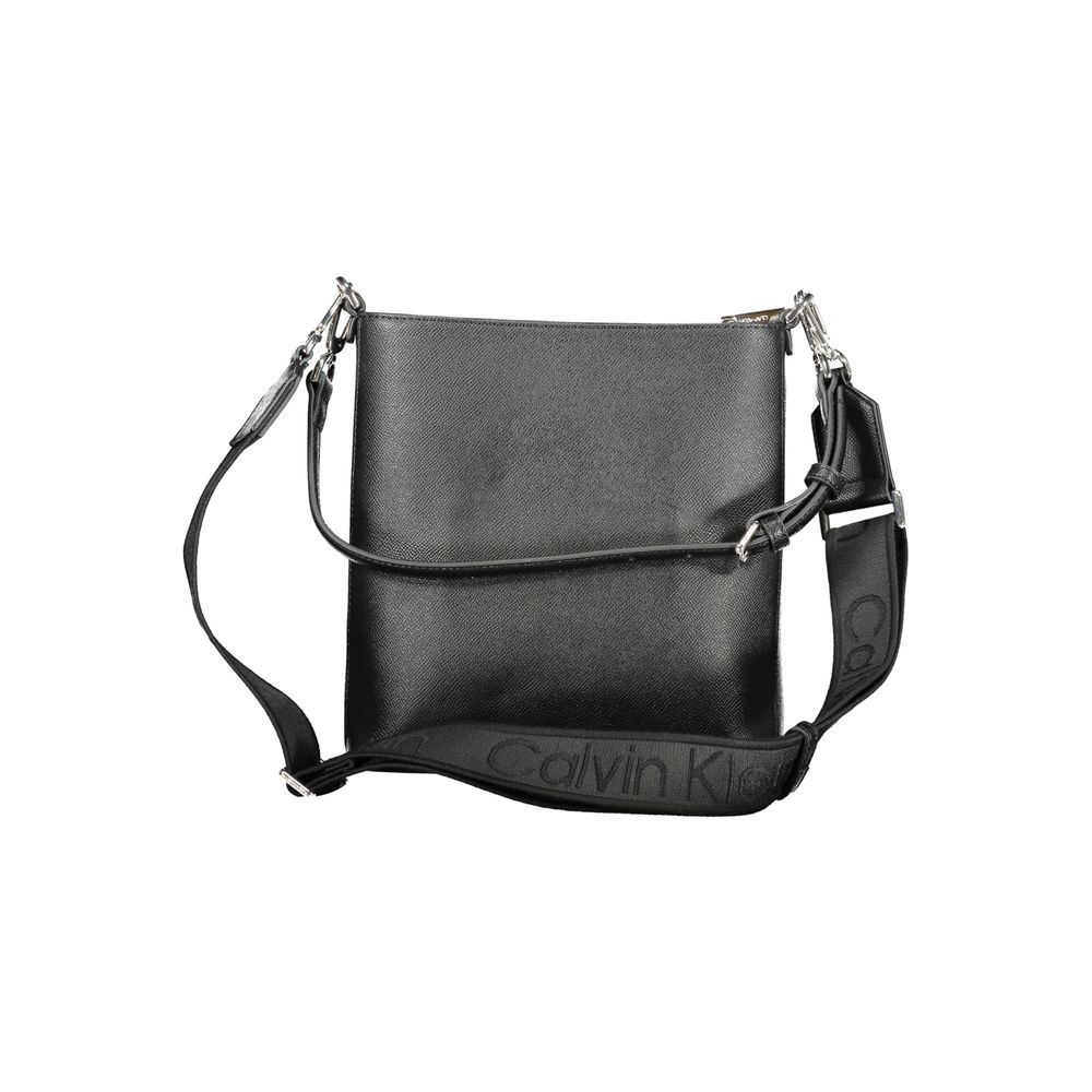 Calvin Klein zwarte polyester handtas Calvin Klein
