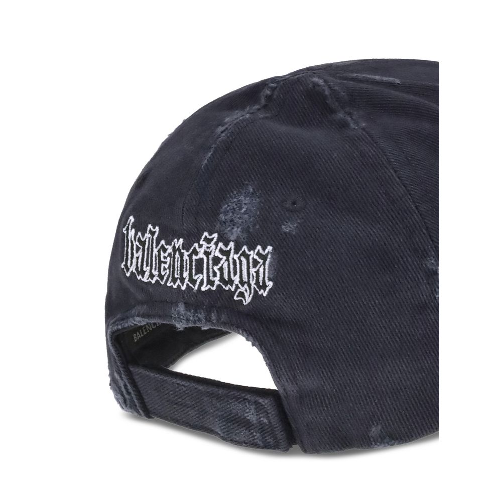 Balenciaga Script Baseballpet van Katoen