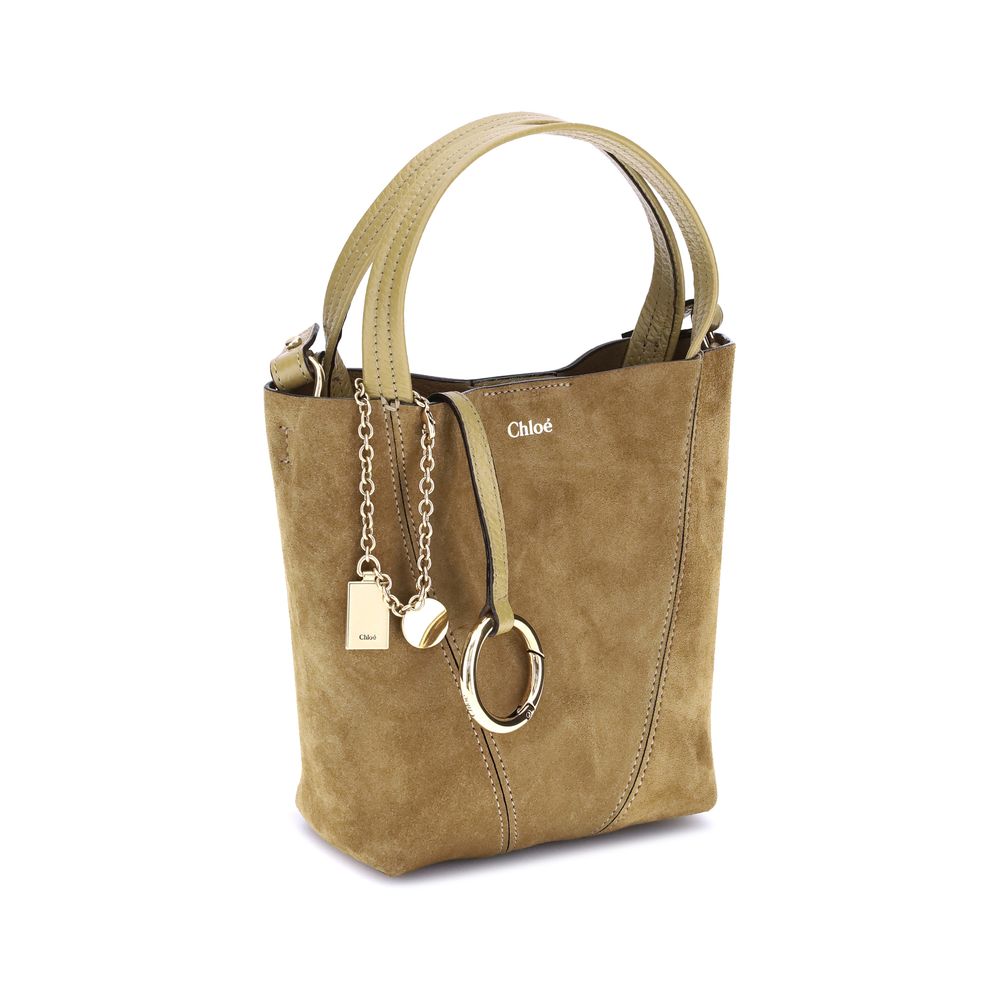 Chloé handtas van suède