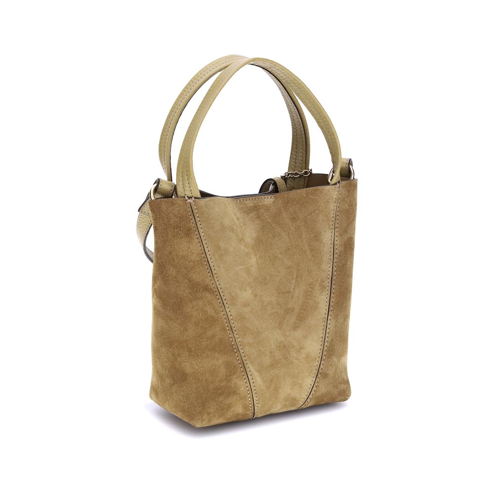 Chloé handtas van suède