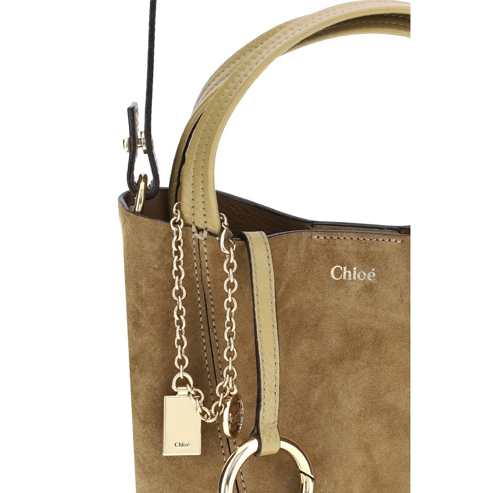 Chloé handtas van suède
