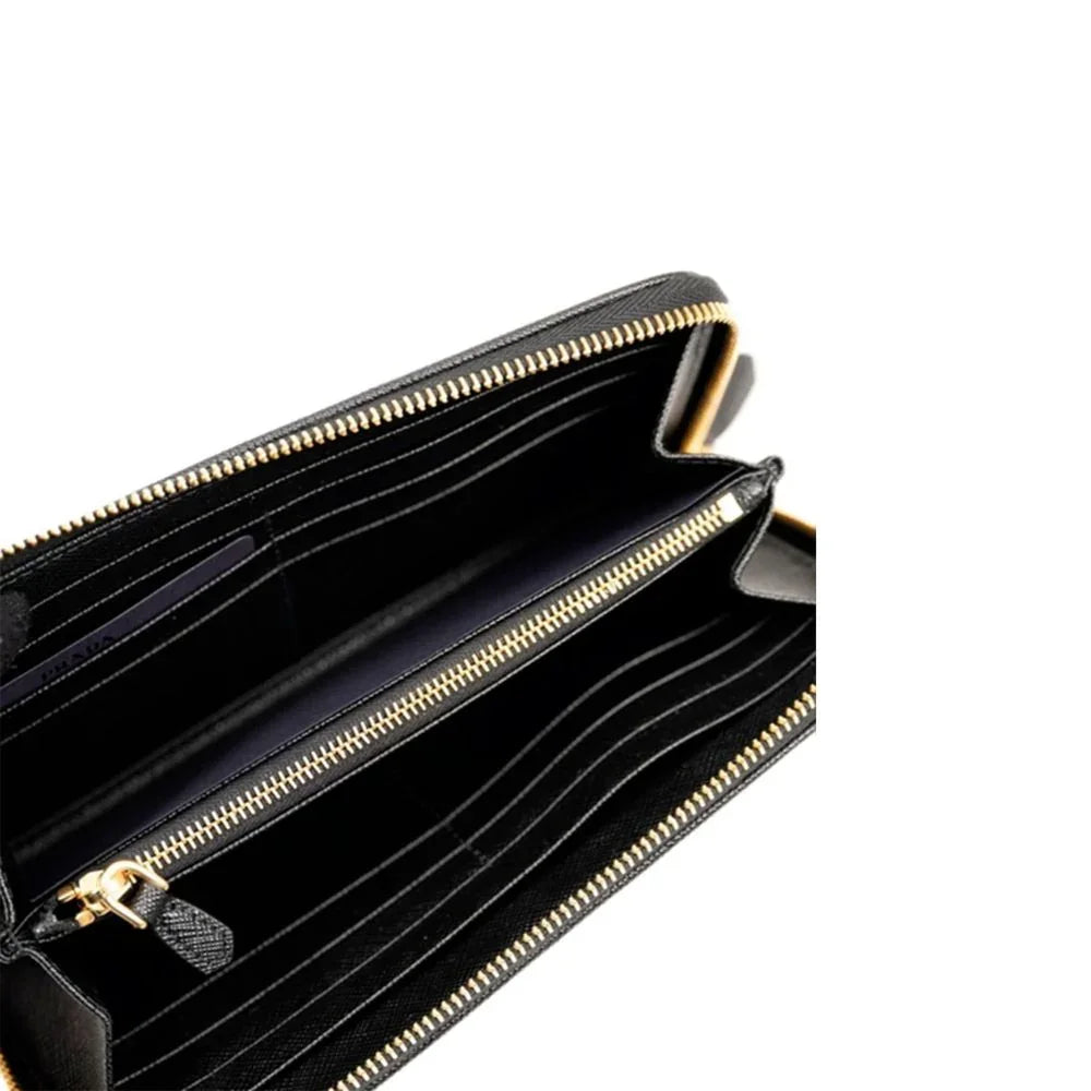 Prada nylon portemonnee met logo - MARANOS
