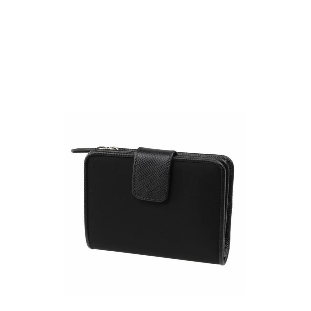 Prada French wallet in nylon en leer - MARANOS