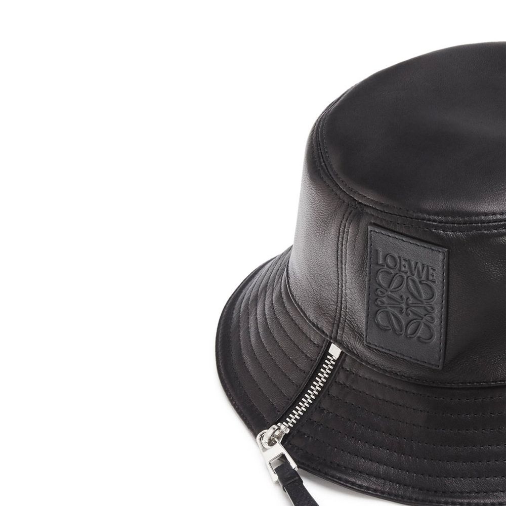 Loewe Leather Fisherman Hat - MARANOS