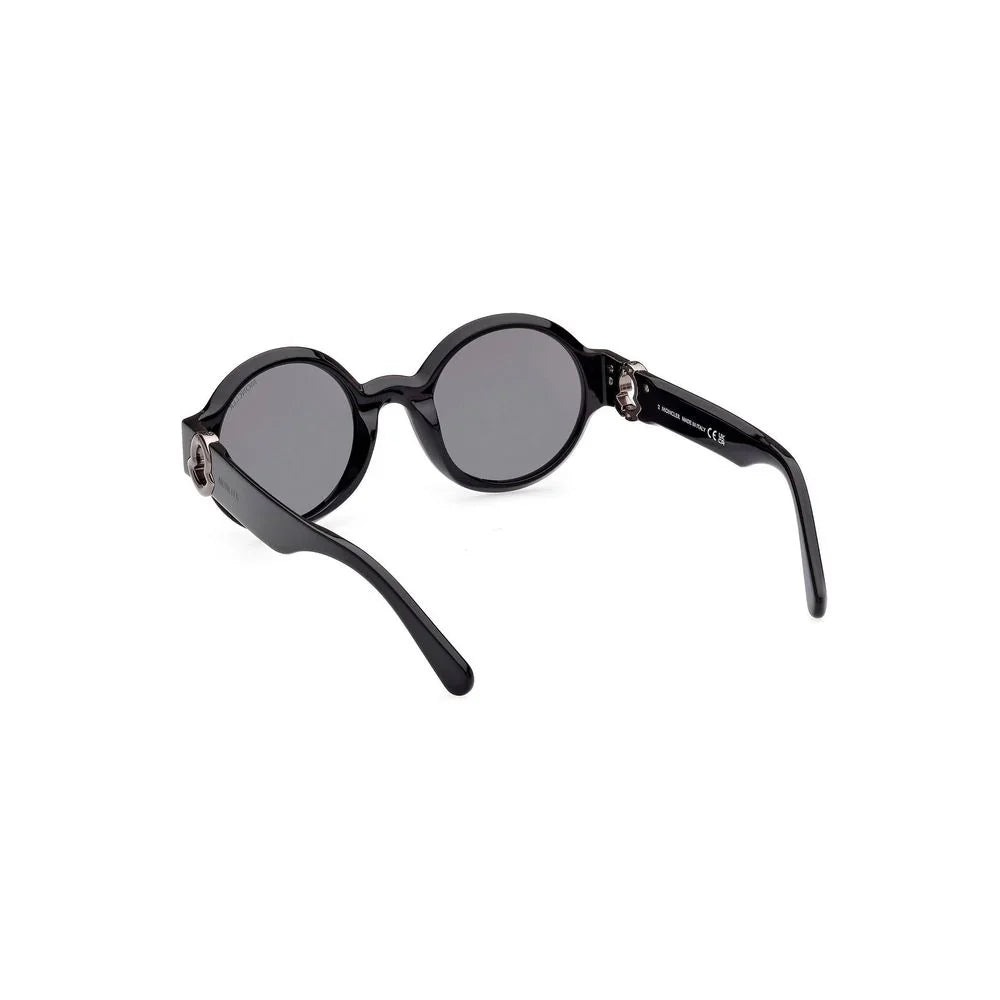 Moncler zwarte pantograph zonnebril - MARANOS