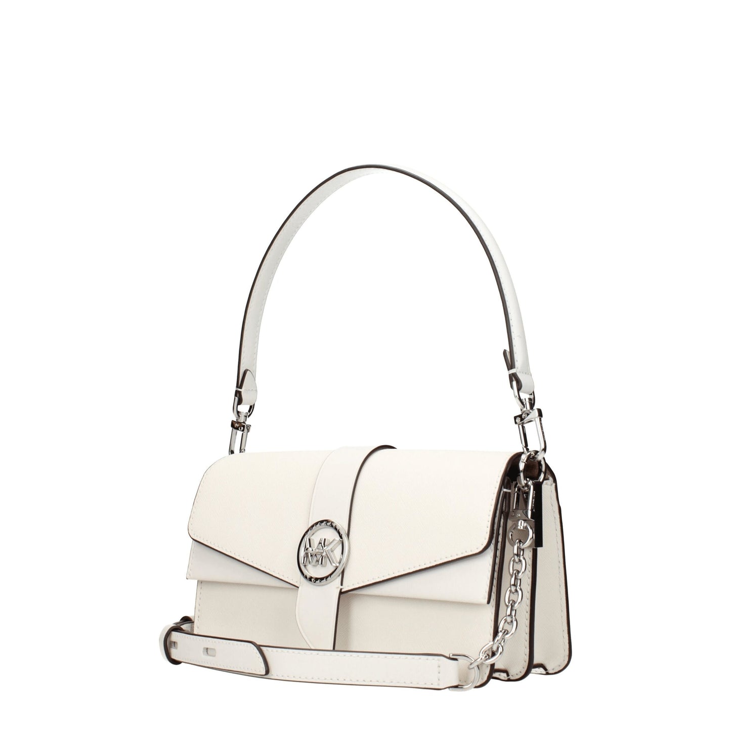 Michael Kors White Leather Handbag - MARANOS