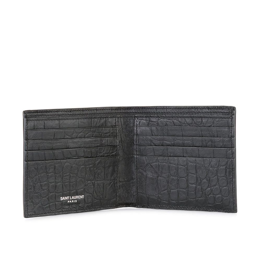 Saint Laurent Cassandre Leather Wallet Saint Laurent