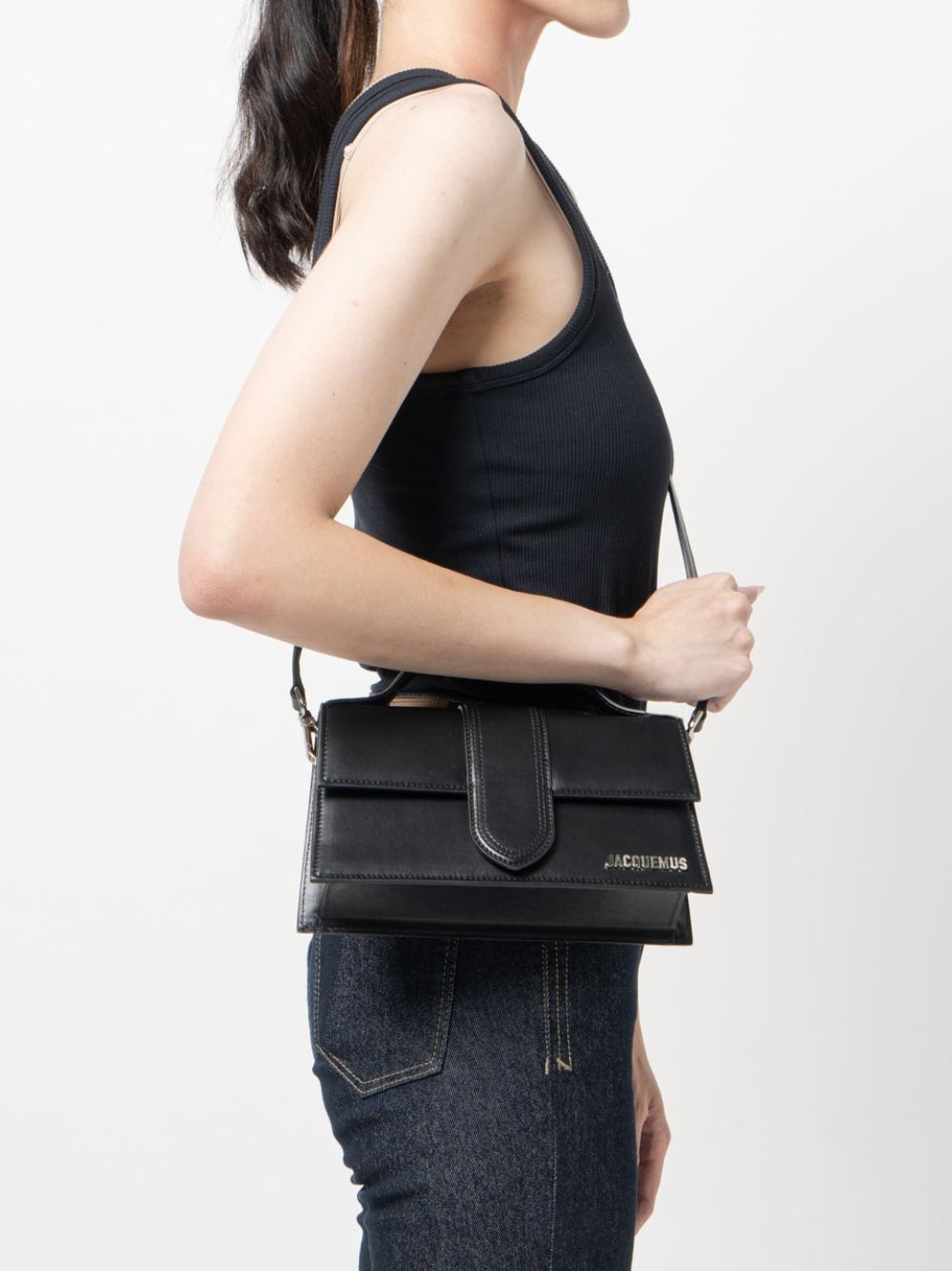 Jacquemus Le Grand Bambino Black Bag Jacquemus