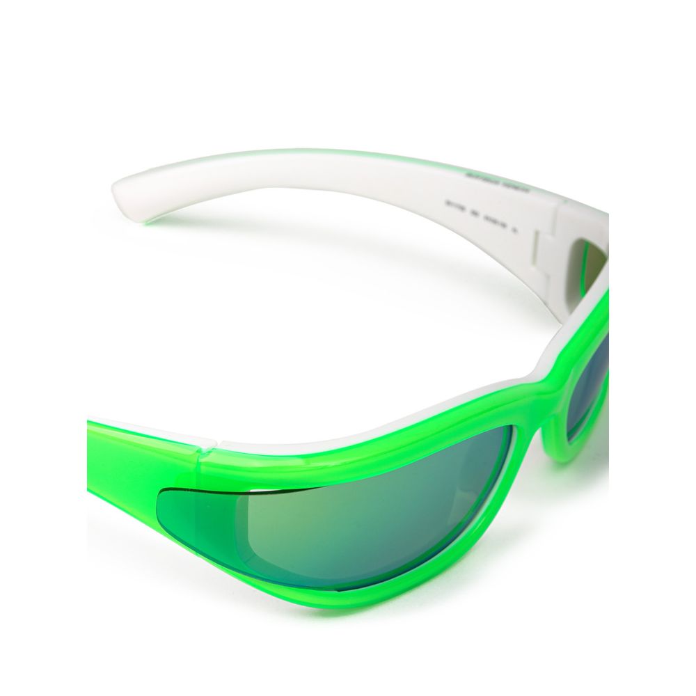 Bottega Veneta Green Acetate Sunglass Bottega Veneta