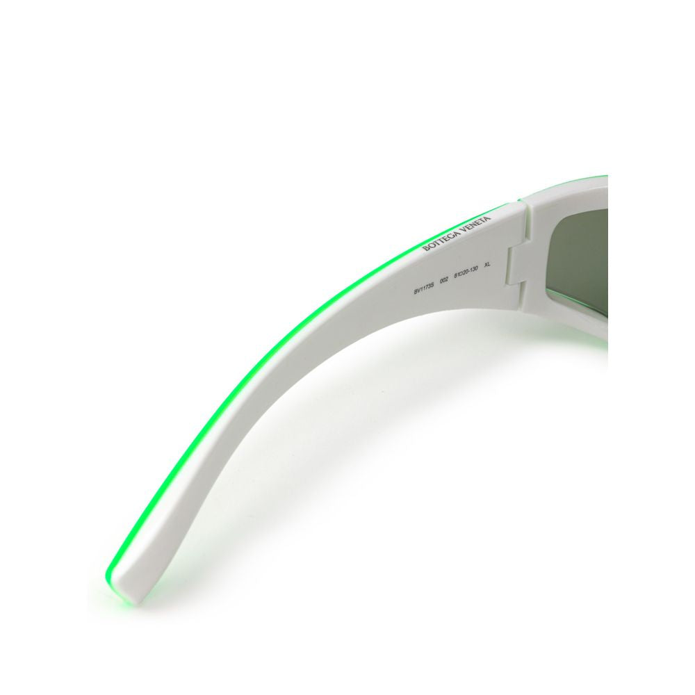 Bottega Veneta Green Acetate Sunglass Bottega Veneta
