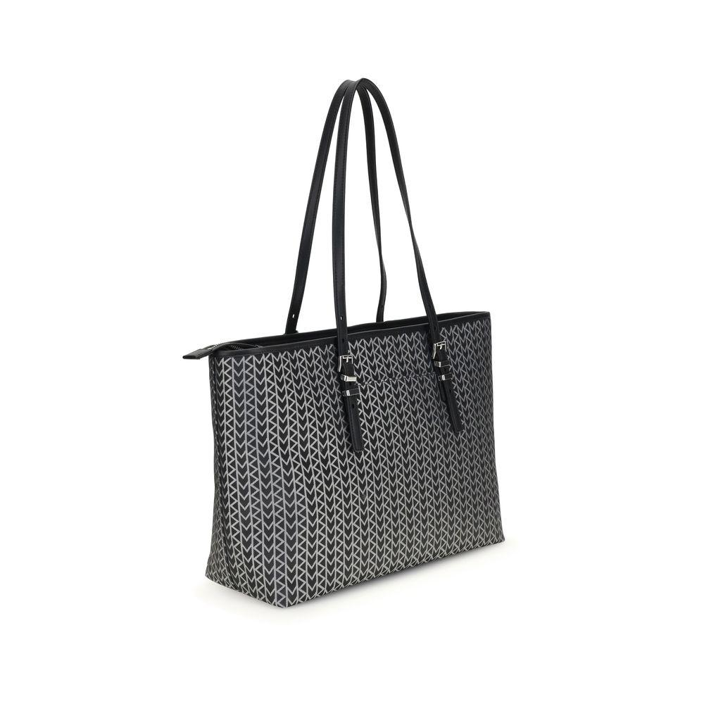 Michael Kors Quinn large jacquard logo Tote Bag Michael Kors