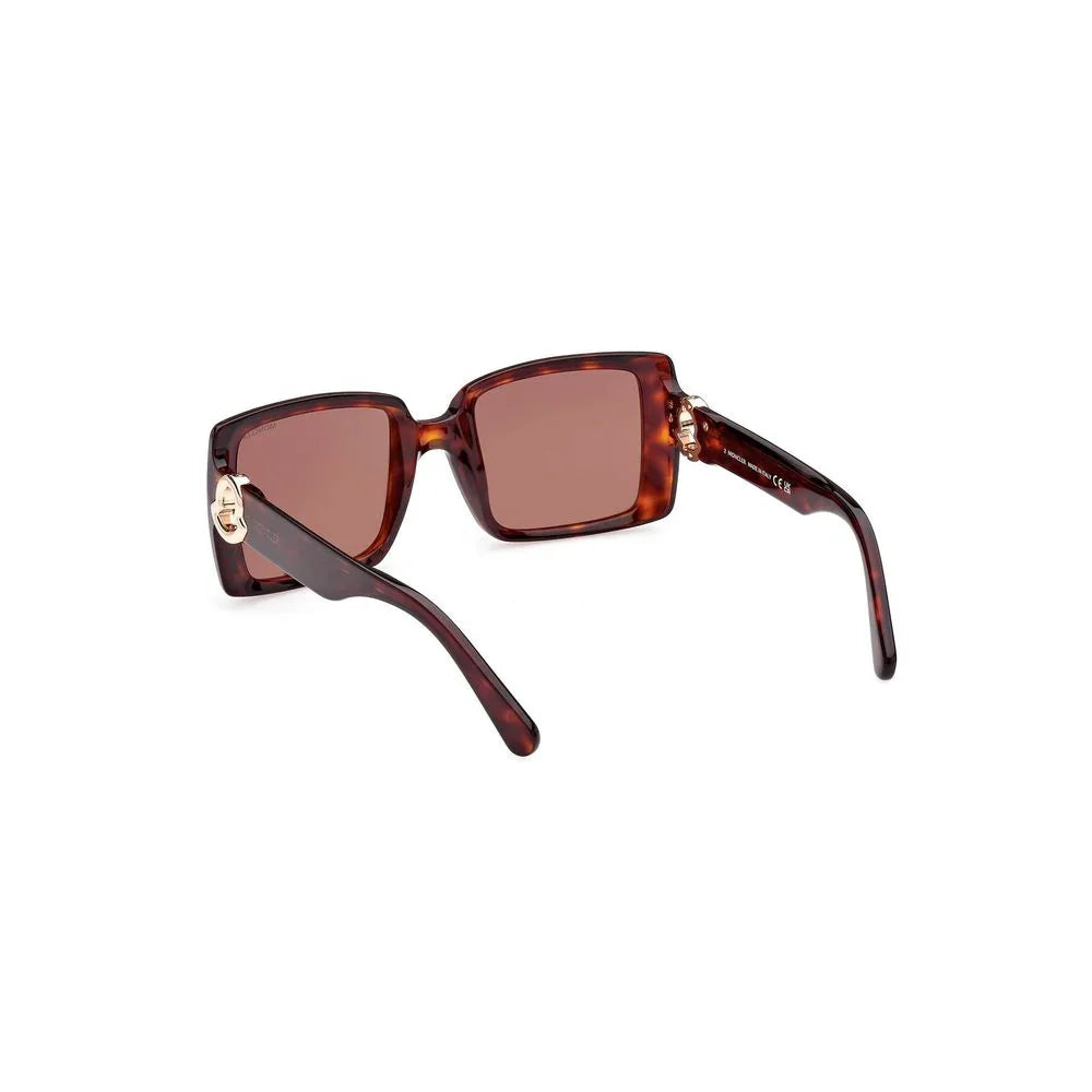 Moncler bruine pantograph zonnebril - MARANOS