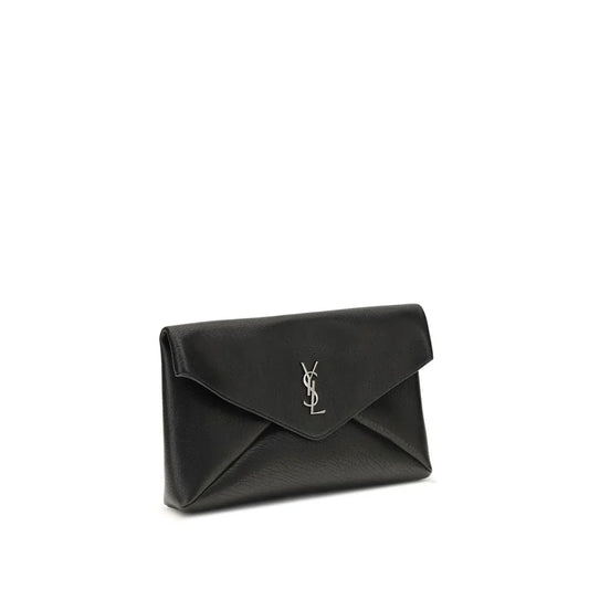 Saint Laurent Cassandre Grote Envelope Clutch - MARANOS