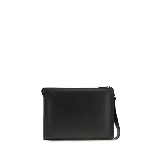 Fendi Pouch in Leer en FF Canvas - MARANOS