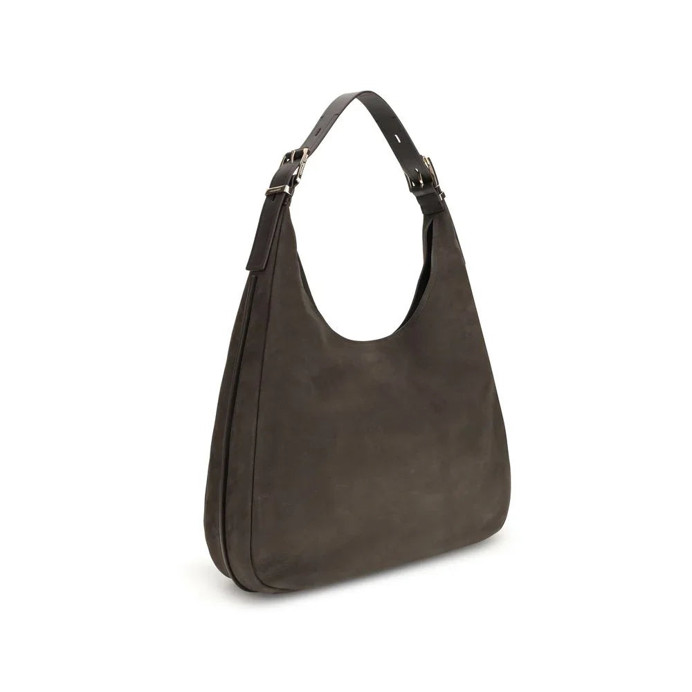 Michael Kors Nolita grote nubuck schoudertas - MARANOS